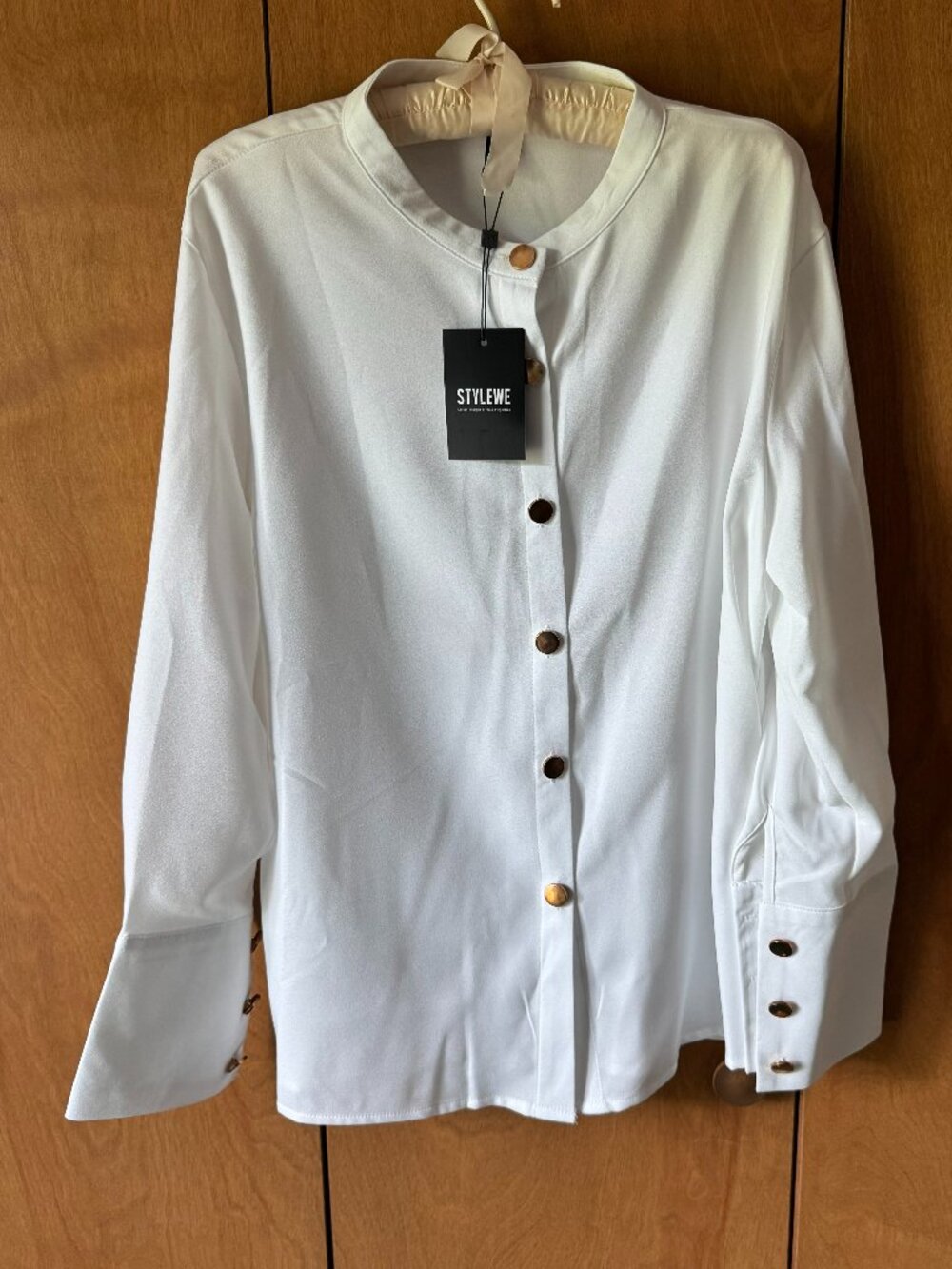 StyleWe White Blouse